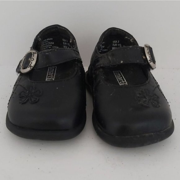 SMARTFIT | Toddler Girls Mary Jane Shoes Black Size 2 - Picture 2 of 7